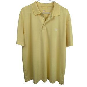 Chaps Golf Day Dri, large, lemon yellow polo shirt